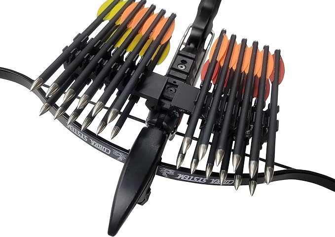 Southland Archery Supply Pistol Crossbow Quiver 3D Printed for 12 Bolts Holder Weaver Mounting Kit-StrideForce Fitness