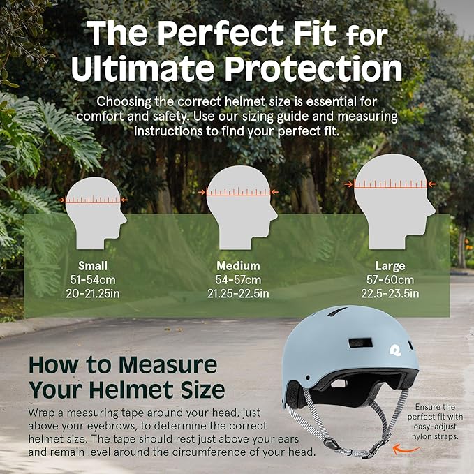 Retrospec Dakota Adult Bike Helmet for Adults - Multi-Sport Protection for BMX, Skating, Scooter, and Skate - Adult Men Skateboard Helmets-StrideForce Fitness