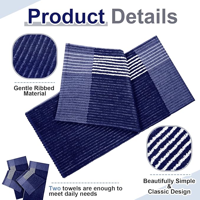 Mixweer Caddy Golf Towel 22" x 42" Large Caddy Towel Camping Sport Towels Cotton Soft Towels for Man Golf Lovers-StrideForce Fitness