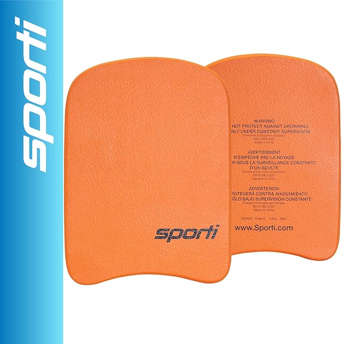 Sporti Kids Kickboard for Swim Training Lesson, Swimming Kickboard for Junior, Water Board for Kids, Swimming Training Aid-StrideForce Fitness