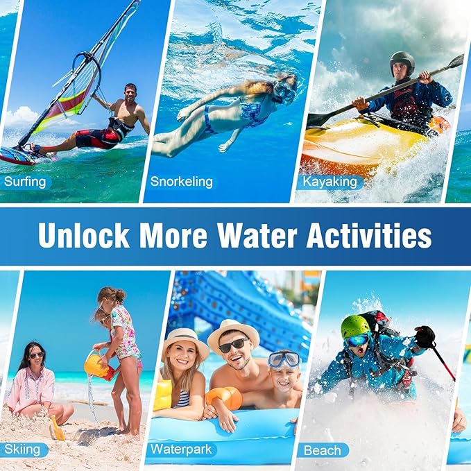 2L Large Waterproof Phone Pouch - [Oversized] [Floating] Waterproof Pouch for iPhone Galaxy Google and More, IPX8 Waterproof Dry Bag for Beach Vacation Belongings-StrideForce Fitness