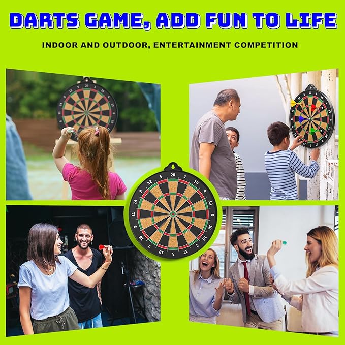 Magnetic Dart Board for Kids Indoor Outdoor Kids Games and Party Games, Christmas Birthday Gifts Toys for Boys Age 3-12-StrideForce Fitness