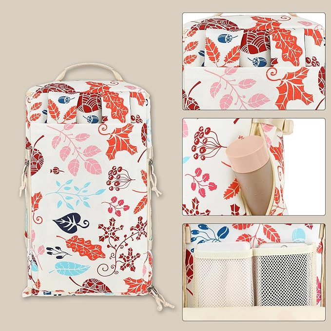 Kalesi Floral Gym Duffle Bag Backpack 4 ways for Women Waterproof with Shoes Compartment for travel Sport Hiking laptop Lightweight, XL-StrideForce Fitness