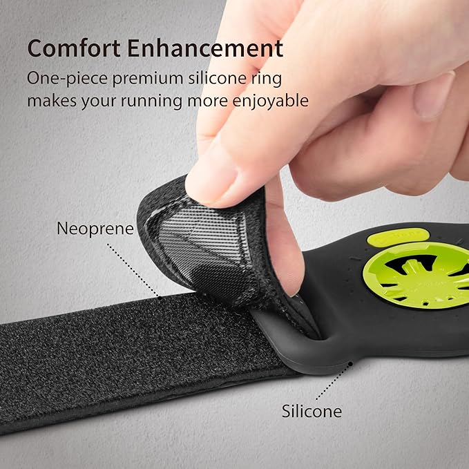 BONE Run Tie Connect Kit 2 Magnetic, Magnetic Running Phone Holder, Detachable & 360° Rotatable Sport Armband, Skin-Friendly Silicone Phone Carrier for Most Smartphones (Quick Release Kit)-StrideForce Fitness