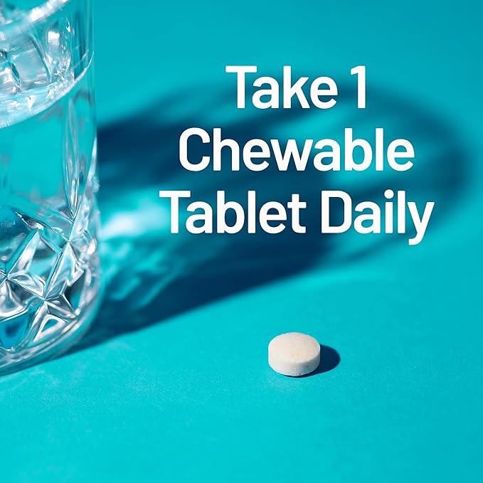 NatureWise Oral Probiotics for Mouth Bad Breath - Chewable Sugar-Free Mint - Lactobacillus reuteri Chewable - Oral Probiotics For Kids & Adults - Non-GMO USA Manufactured - 60 Count[60-Day Supply]