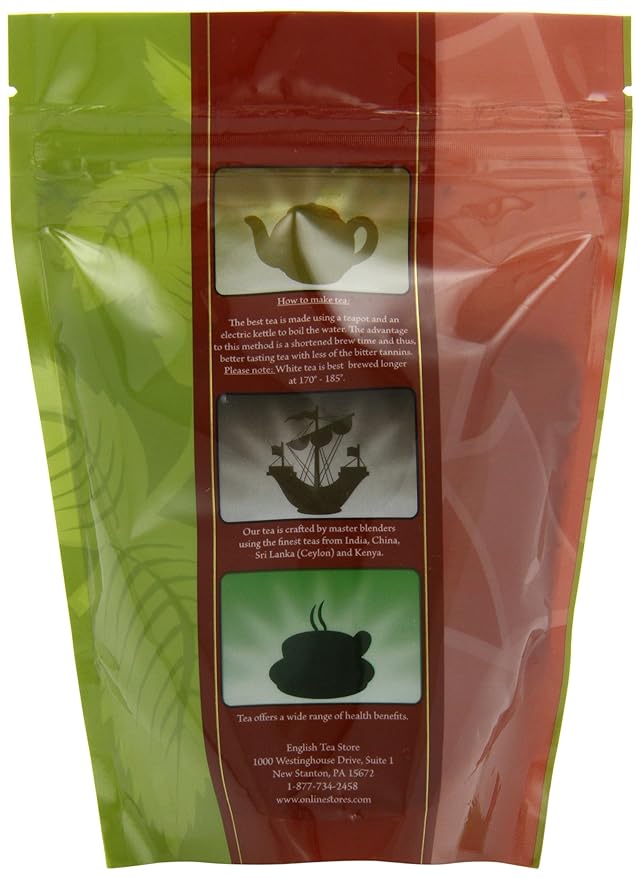 Irish Breakfast Tea Pouches - 4oz | Loose Leaf Blend of 2nd Flush Assam and February Kenya BP1 | Full-Bodied Robust Black Tea with Malty Flavor and Bright Coppery Color-StrideForce Fitness