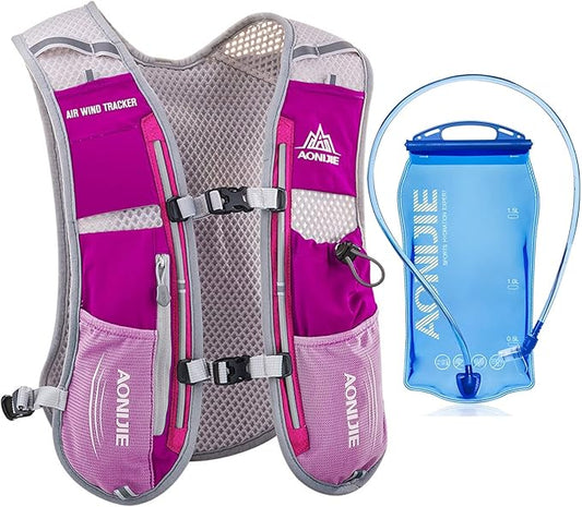 AONIJIE Hydration Vest Pack Backpack 5L Marathoner Running Race Hydration-StrideForce Fitness