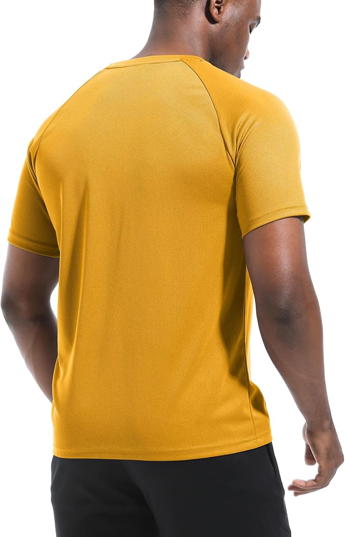 Boyzn 1, 3, 5 or 7 Pack Men's Workout Running Shirts, Dry Fit Moisture Wicking T-Shirt, Gym Athletic Short Sleeve Tee Shirts-StrideForce Fitness