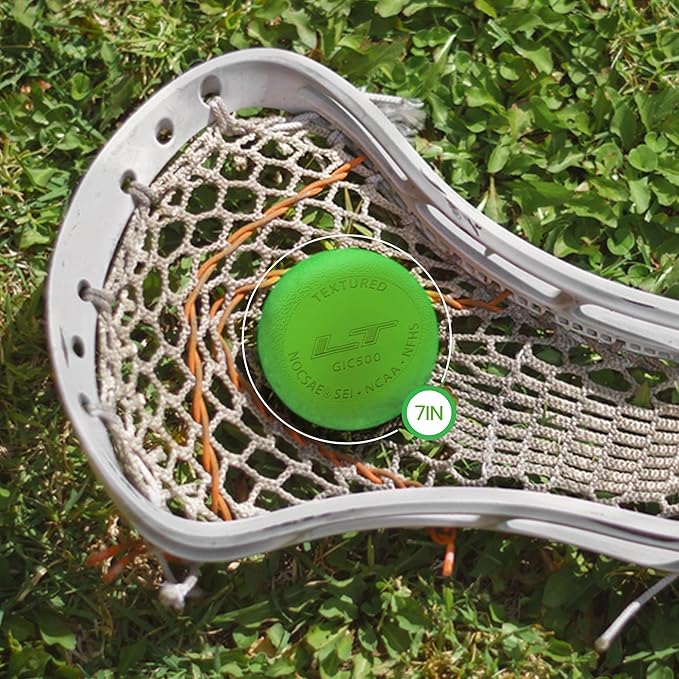 Combo Bundle of Durable Magnetic Lacrosse Goal Targets/Hockey Targets with 4 Pearl Lacrosse LT Textured Balls and 4 Tethers| Lacrosse Net Goalie Targets-StrideForce Fitness