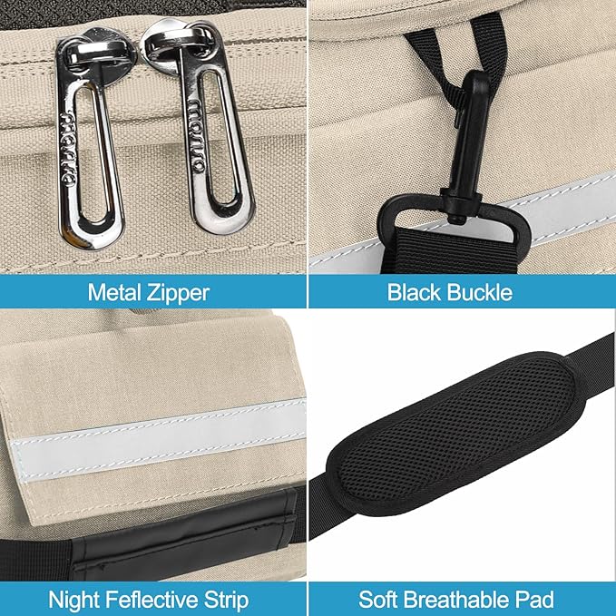 MOSISO Bike Rack Bag, Waterproof Bicycle Trunk Pannier Rear Seat Pouch Cycling Bike Carrier Backseat Storage Luggage Saddle Shoulder Bag-StrideForce Fitness