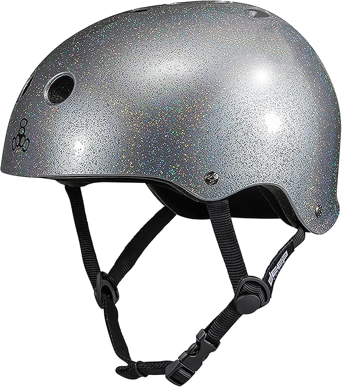 Triple Eight Deep Cover Helmet - Ideal for Skateboarding, Bicycling, BMX, and Roller Skating-StrideForce Fitness