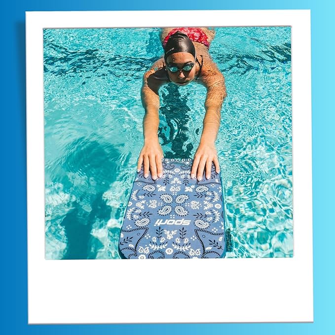 Sporti Adult Kickboard for Swim Training - Swimming Kickboard for Men Women, Water Board for Adult, Swimming Training Aid-StrideForce Fitness