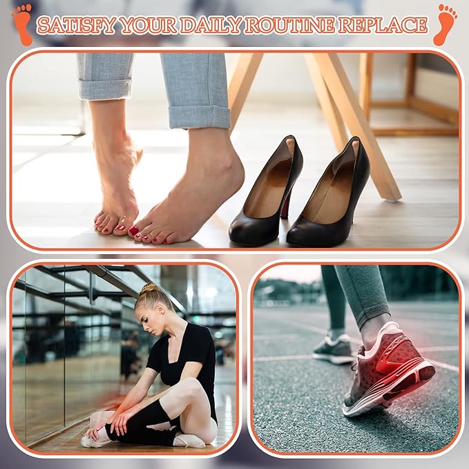 Boao 60 Pcs Callus Pads 1/4" Thick U Shaped Metatarsal Corn Pads Felt Callus Cushions Adhesive Corn Protectors for Men Women Feet Toes Pain Relief Blister Prevention-StrideForce Fitness