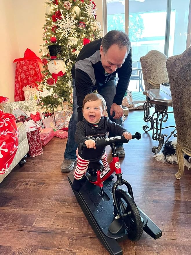 Strider 12” - Helps Teach Baby How to Ride a Balance Bicycle - for Kids 6 Months to 4 Years - Easy Assembly & Adjustments-StrideForce Fitness