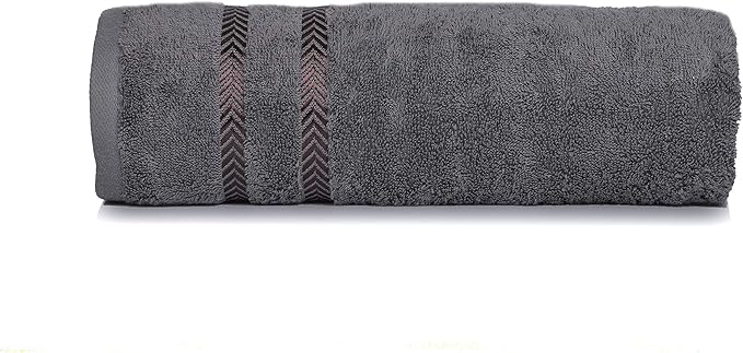 CASA COPENHAGEN Ember, 500 GSM, 16x28 Inches, Hand Towels, Set of 12 Towels, Super Soft and Absorbent, Egyptian Cotton Towels for Bathroom & Kitchen - Light Grey +White +Black +Dark Grey-StrideForce Fitness