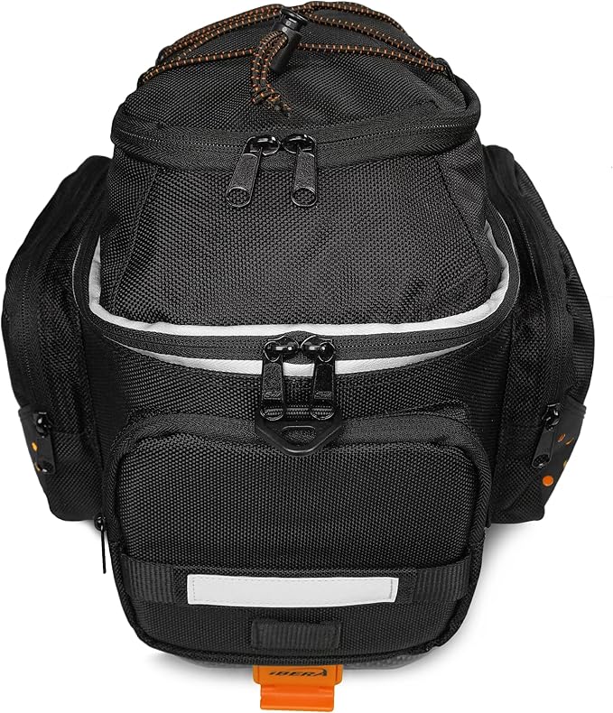 Ibera PakRak Touring Bicycle Seatpost/Disc/Non/Disc Rack and Quick Release Bag-StrideForce Fitness