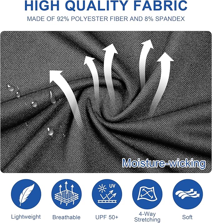 Mens Golf Shirt Short Sleeve Moisture Wicking Dry Fit Performance Solid Casual Pique Collared Golf Polo Shirts for Men-StrideForce Fitness