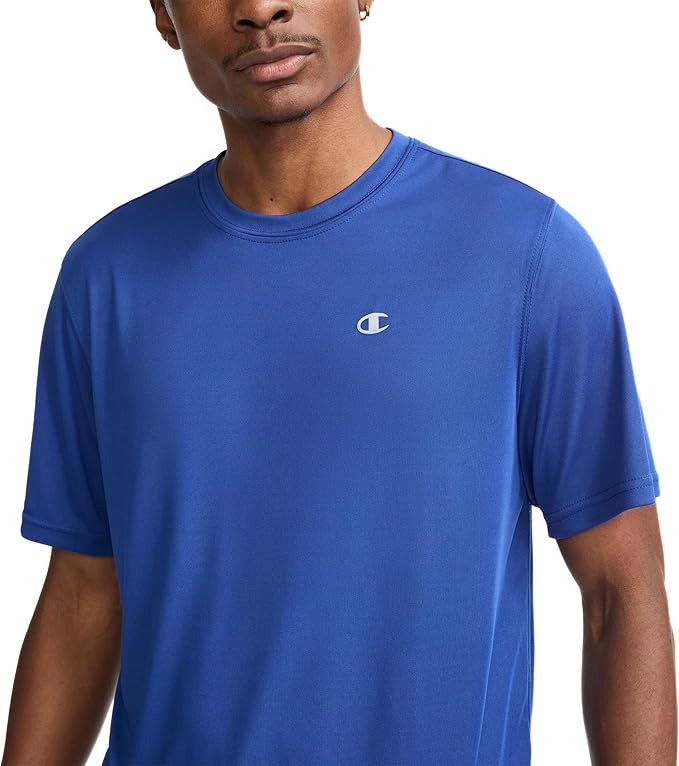 Champion Men's T-shirt, Sport Tee, Moisture Wicking, Anti Odor, Athletic T-shirt for Men (Reg. Or Big & Tall)-StrideForce Fitness