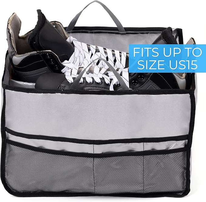 Athletico Hockey Gear Caddy - Hockey Bag Organizer for Ice Hockey, Field Hockey, Figure Skating & More-StrideForce Fitness
