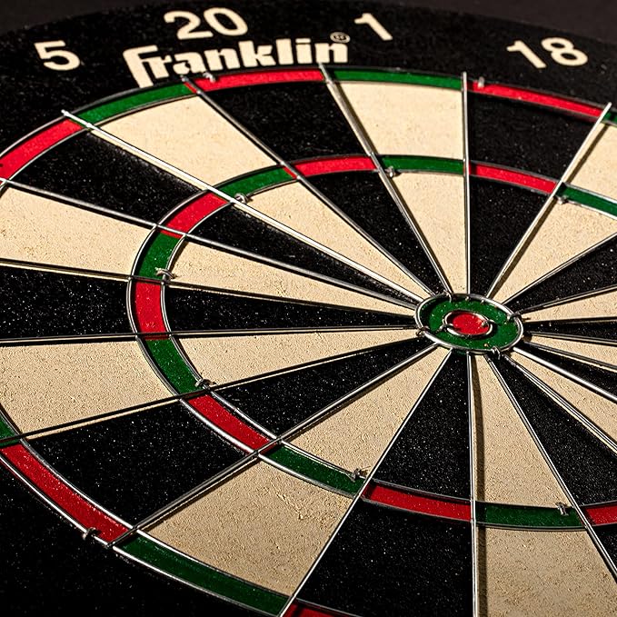 Franklin Sports Professional Dartboard - 18" Regulation Size-StrideForce Fitness