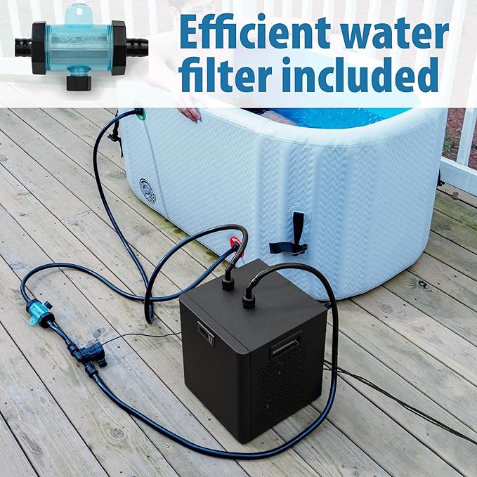 Chiller 2.0 for Ice Bath and Cold Plunges Including All Hoses and Pumps. 1/3 HP, 2/3 HP, 1 HP Models-StrideForce Fitness