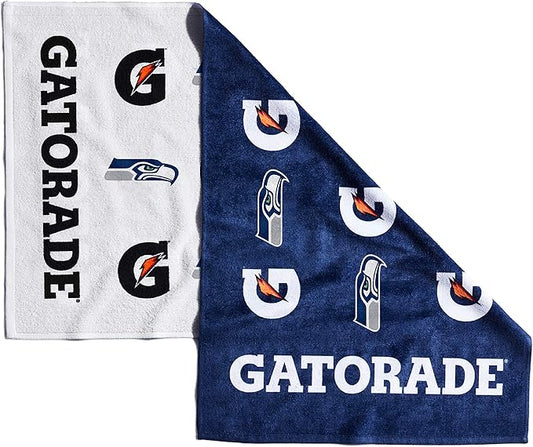 Gatorade Seattle Seahawks Towel, 21" x 39”-StrideForce Fitness