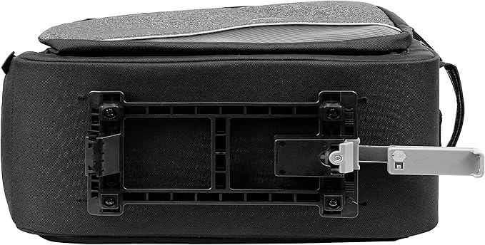 Ibera Bike Bag MIK Expandable Commuter 15-25L - Clip-On bike Bags For Bicycles with Expandable Pannier, Laptop Sleeve & Strap - Reflective Trim & Taillight Ready - Bike Rack Bag ONLY FOR MIK RACKS-StrideForce Fitness