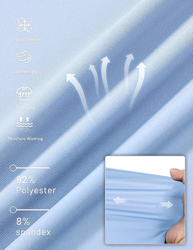 MIER Men's Dry Fit Workout T-Shirts Athletic Running Tee Short Sleeve Crew Neck Gym Tops, Polyester, Moisture Wicking-StrideForce Fitness