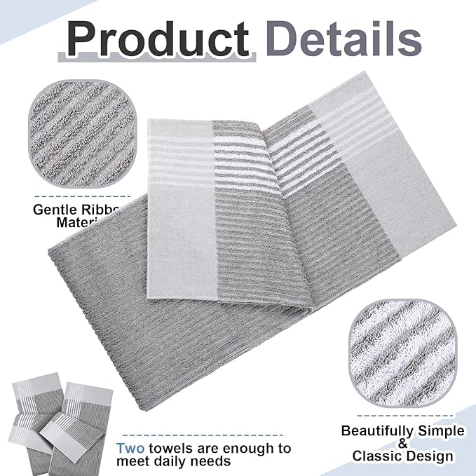 Mixweer Caddy Golf Towel 22" x 42" Large Caddy Towel Camping Sport Towels Cotton Soft Towels for Man Golf Lovers-StrideForce Fitness