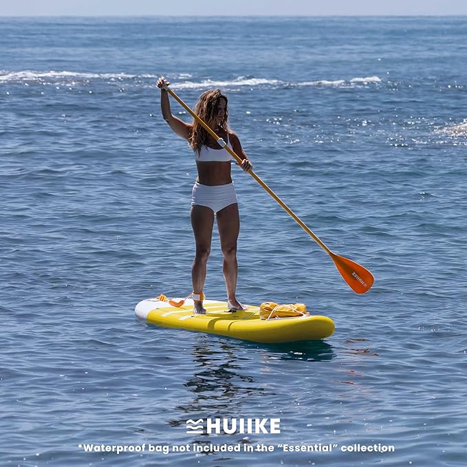 Inflatable Paddle Board for Adults with Accessories Included, Oar, Fins, Pump. Stand Up Paddleboard Great Stability and Resistance. 10’ x 33" x 5.9", Maximum Load 286 lb-StrideForce Fitness