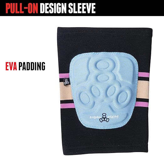 Triple Eight Covert Knee Pads – Ideal for Roller Skating, Biking, BMX, and Skateboarding-StrideForce Fitness