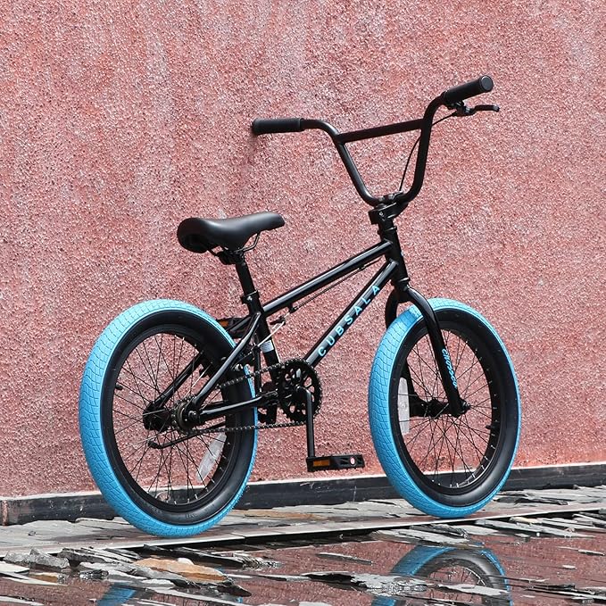 Freestyle BMX Bike, 18 20 Inch Kids Bicycle for 5-13 Years Old Kids and Beginner Level Rider, Multiple Colors-StrideForce Fitness