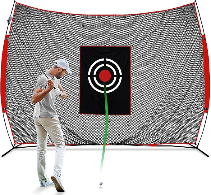 Golf Practice Hitting Nets for Backyard Driving Indoor Use Heavy Duty Practice Golf Driving Pitching Nets for Backyard-StrideForce Fitness