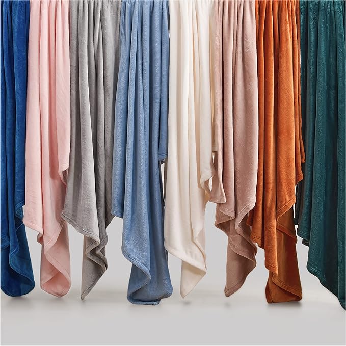 Bedsure Fleece Blanket Twin Blanket Pink - 300GSM Soft Lightweight Plush Cozy Twin XL Blankets for Bed, Sofa, Couch, Travel, Camping, 66 inch X 90 inch-StrideForce Fitness