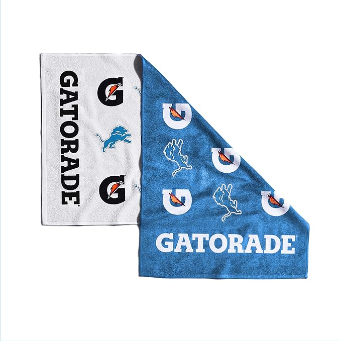 Gatorade Detroit Lions Towel-StrideForce Fitness