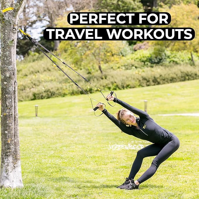 TRX GO Suspension Trainer, At Home, Portable Gym Workout, For Strength Training, Full Body Exercise Equipment-StrideForce Fitness