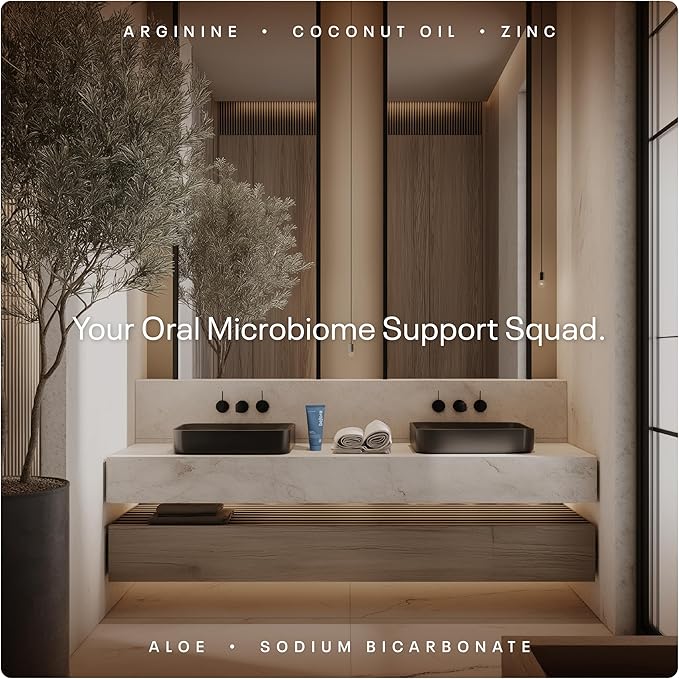 Before | Whitening Anti-Cavity Toothpaste | Vegan, Reduces Plaque for Gum Health, Balanced Foaming, Low Abrasion, Long Lasting Minty Fresh Breath, Plant-Based 3.5oz Tubes, Made in The USA — 2 Pack