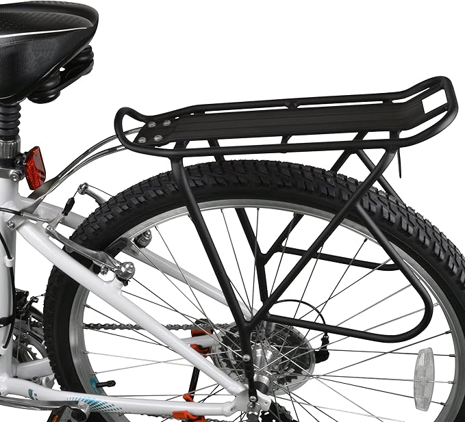 Ibera PakRak Touring Bicycle Seatpost/Disc/Non/Disc Rack and Quick Release Bag-StrideForce Fitness