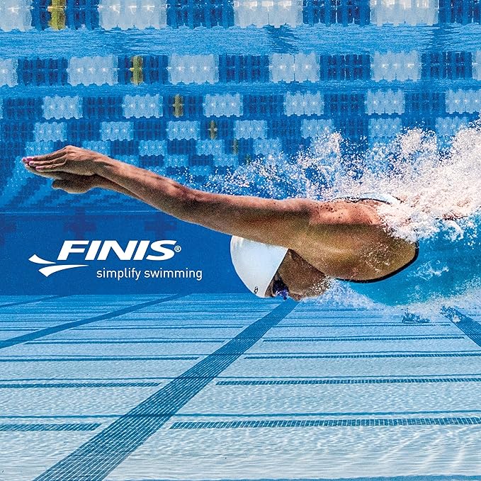 FINIS Foam Kickboard for Swim Training - Builds Leg Strength - Soft EVA Foam - Comfortable Grip - Yellow-StrideForce Fitness
