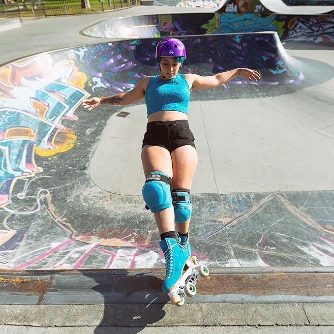 Triple Eight Certified Sweatsaver Helmet for Skateboarding, BMX, Roller Derby, Roller Skating, Inline Skating, Scooter and Bike-StrideForce Fitness