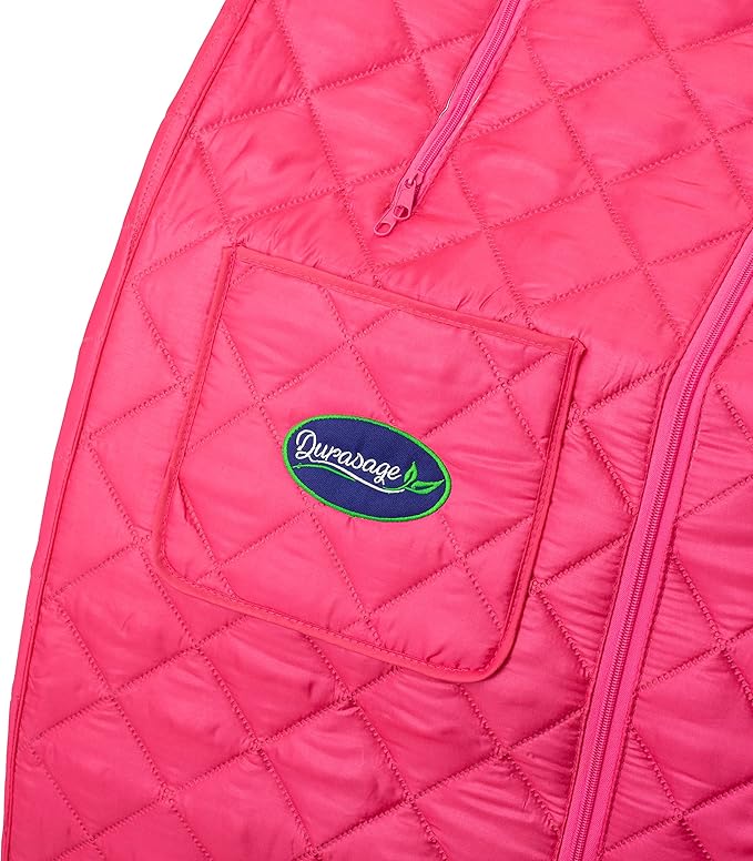 Durasage Portable Steam Sauna for Home Use – Foldable Full Body Personal Spa Tent with 800W Steam Generator, 60-Min Timer, Chair Included, Lightweight Design-StrideForce Fitness