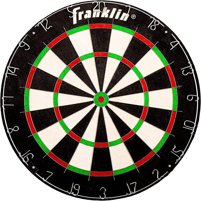 Franklin Sports Professional Dartboard - 18" Regulation Size-StrideForce Fitness