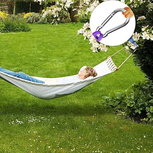 60Pack 2” Spring Snap Hooks, Galvanized Steel Small M5 Carabiner Clips Keychain, 220lb Capacity Heavy Duty Quick Link for Outdoor Camping, Swing, Fishing, Hammock, Dog Leash, Hiking-StrideForce Fitness