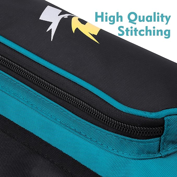 SUNYA Archery Hip Quiver for Arrows. Includes 3 Tubes Arrow Holder, Accessories Pockets and Waist Belt. Fit for Compound and Recurve Bow Practice.-StrideForce Fitness