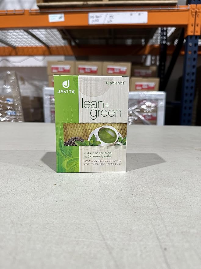Lean + Green, Premium, 100% Japanese Green Tea, Garcinia Cambogia (as Super Citrimax) & Gymnema Sylvestre, for Weight Management, Appetite Control 24 ct - 3 Boxes, Javita-StrideForce Fitness