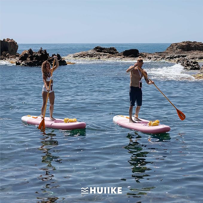 Inflatable Paddle Board for Adults with Accessories Included, Oar, Fins, Pump. Stand Up Paddleboard Great Stability and Resistance. 10’ x 33" x 5.9", Maximum Load 286 lb-StrideForce Fitness