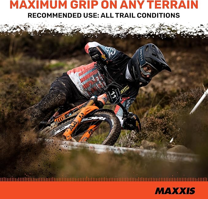 MAXXIS High Roller II Mountain Bike Tire - 26" 27.5" & 29" - Bundle with Cycle Crew Tire Lever-StrideForce Fitness