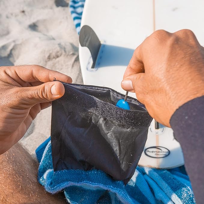 Surf Squared Surfboard Sock Cover and Paddleboard Cover - Lightweight Stretch Protective Surfboard Bag - Surfing Accessories - Shortboard, Longboard, Hybrid, Wakesurf, Standup Paddleboard SUP-StrideForce Fitness