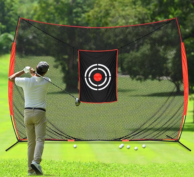 Golf Practice Hitting Nets for Backyard Driving Indoor Use Heavy Duty Practice Golf Driving Pitching Nets for Backyard-StrideForce Fitness