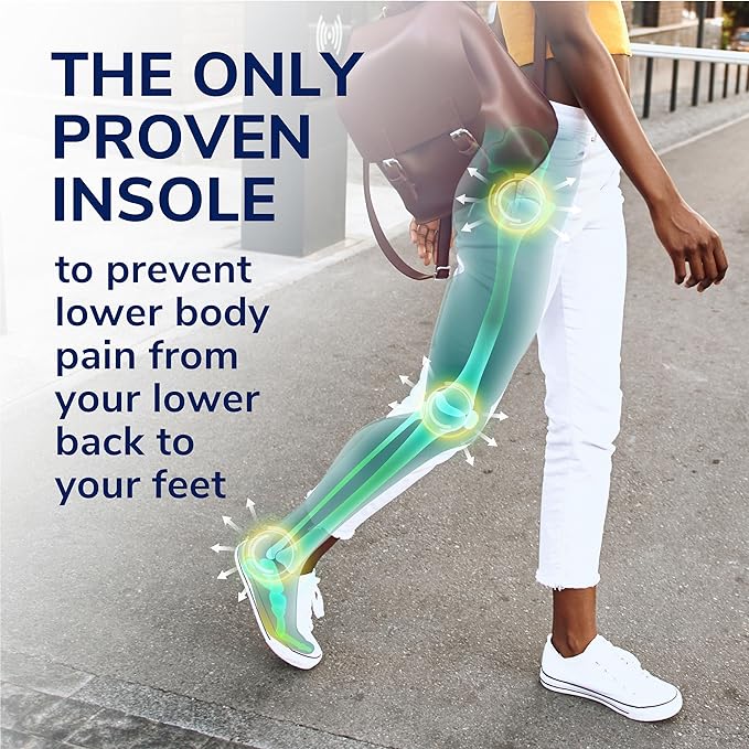 Dr. Scholl’s Prevent Pain Insoles for Women, Size 6-10, 1 Pair: The Only Proven Insole to Prevent Lower Body Pain - Arch Support Shoe Inserts for Women, Protect Against Lower Back, Knee and Foot Pain-StrideForce Fitness